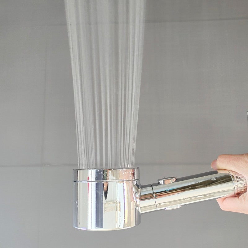 7 Bicos de Chuveiro de Alta Pressão com Filtro, Chuveiro de Mão, Economia de Água, Resistente a Quedas, Bico de Chuveiro Preto para Banheiro