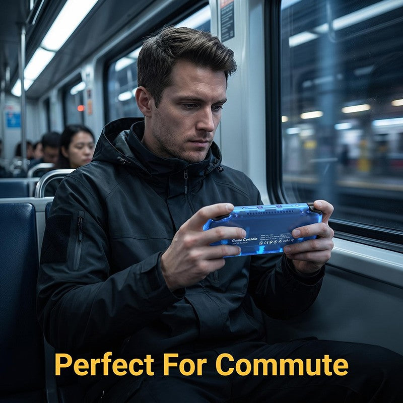BOYHOM R50H Retro Handheld Game Console 5.1 Inch HD Screen RK3326 Chip 64GB/128GB Classic Portable Video