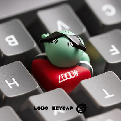 Pokemon Series Bulbasaur Squirtle Pikachu Charmander Mechanical Keyboard ESC Keycap Decoration Accessories Figures Gift