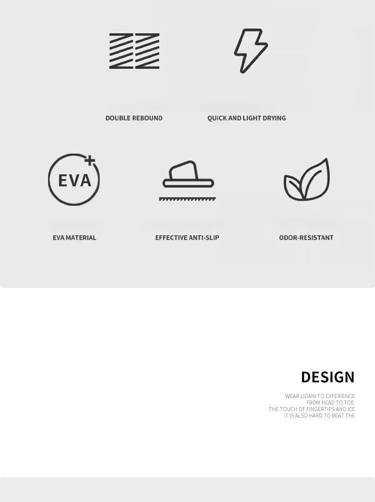 Super Cool Beach Sandals Comfortable Thick EVA Soles Antislip Outdoor Slippers Fashion Slides Street Normal Style Shoes