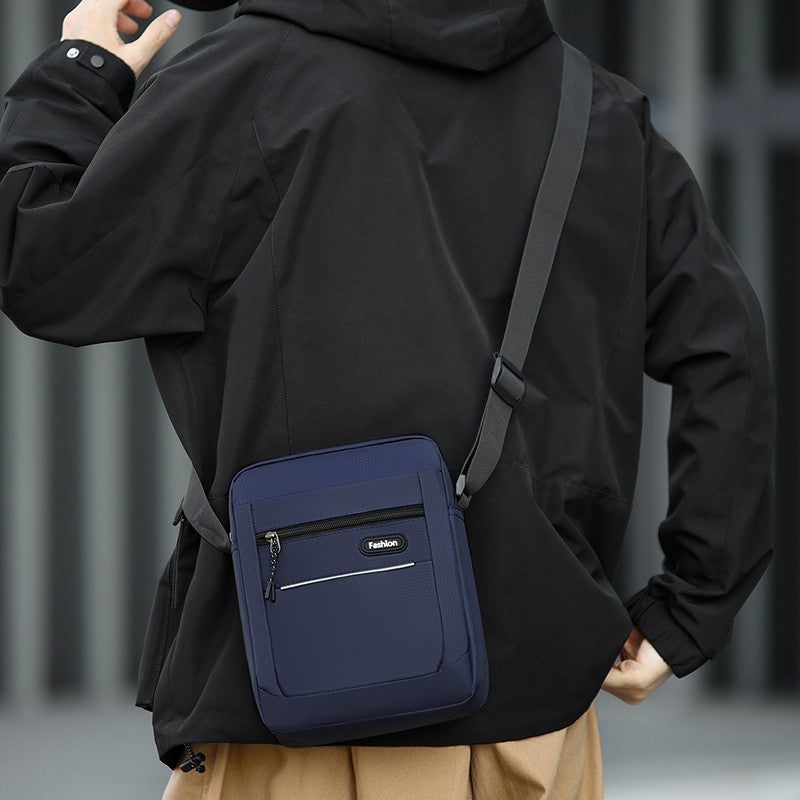 Versatile Oxford Crossbody Bag - Men's Business Casual Sling for Daily Commuting Essentials