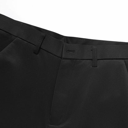 29-42 Men's Summer Pants Thin Straight Stretch Casual Pants with No Trace No Ironing Fabric Silky and Cool Feeling