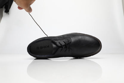 BHKH Male Sneakers Autumn/Winter traf Leather Men Casual Shoes Business Work Office Lace-up Dress shoes For Men Size47