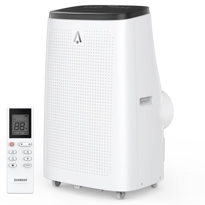 Ar-condicionado Portátil 14.000 BTU (ASHRAE), Desumidificador, Ventilador com Controle Remoto 9.300 BTU (DOE), até 65 m² com 3 Velocidades