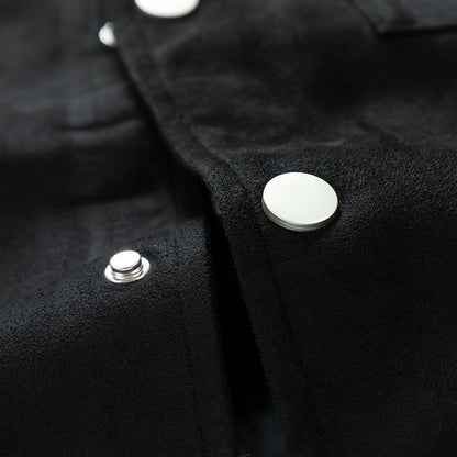 Leather Jacket Men Suede Coats Pocket Windbreaker Oversized 6XL 7XL 8XL Plus Size Street Moto Autumn Brand Waterproof Softshell