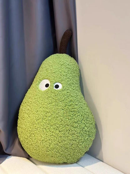 Big Duck Pear Pillow, Sofa Cushion, Girl Bedroom, Bed, Cute Plush Doll, Christmas Birthday Gift