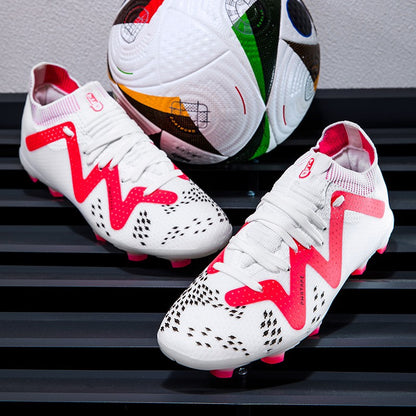 Men Society Soccer Shoes Cleats Professional Football Field Boots Fast Grass Training Football Shoes High Quality Sneaker Match