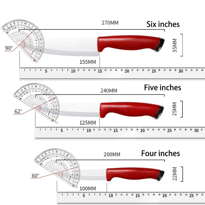 Faca de Cerâmica 4 5 6 Polegadas Conjunto de Facas de Cozinha Lâmina Branca Chef Utilitária Descascar Vegetais Fatiar Facas de Cerâmica Acessórios de Cozinha