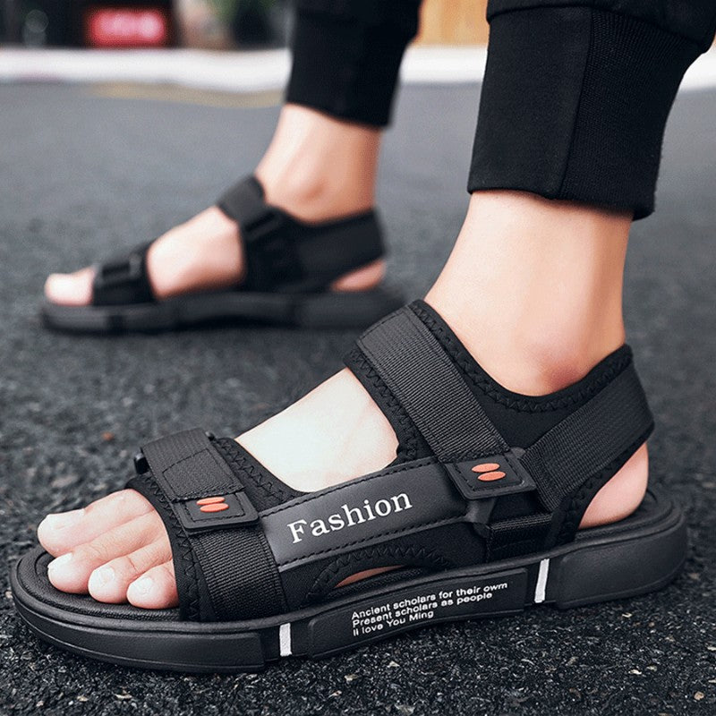 YRZL Summer Mens Sandals Non Slip Wear Resistant Outdoor Sandals for Men Lightweight Comfortable Beach Shoes for Man