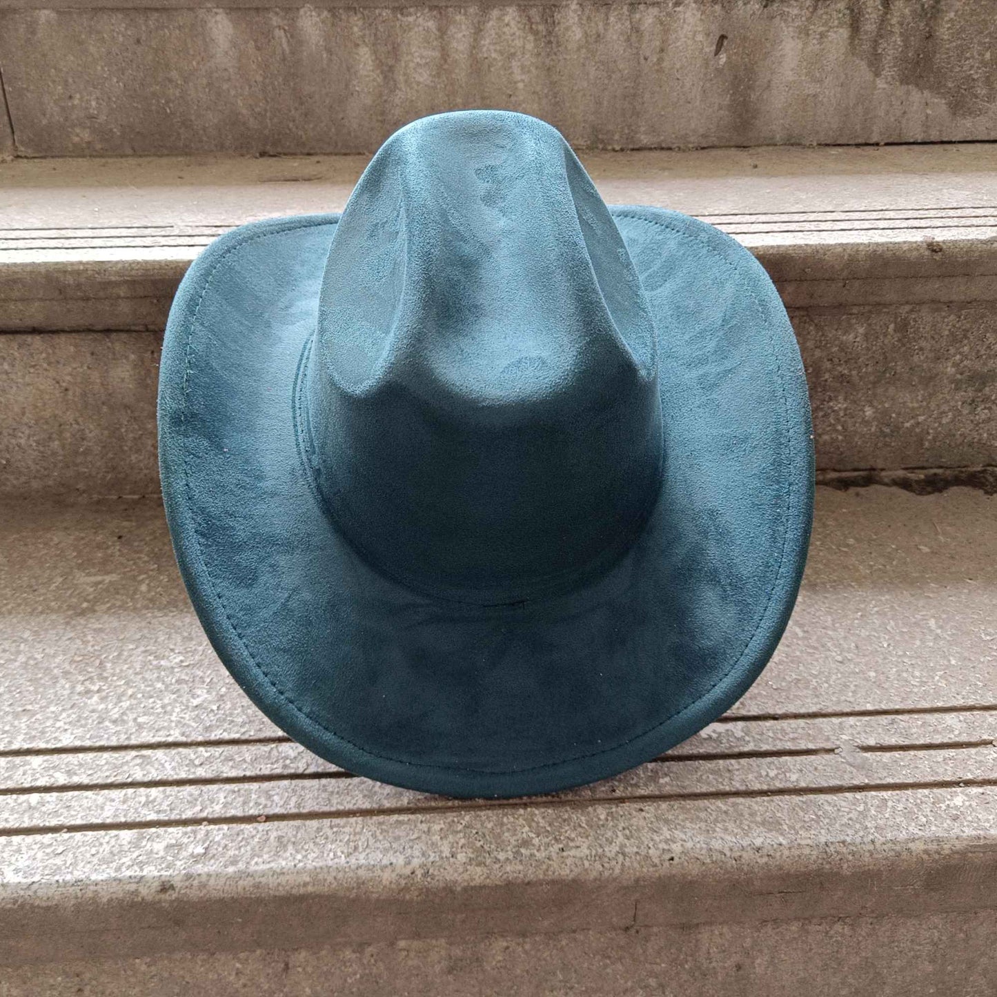 Suede Cowboy Hat Double Concave Top Classic Vintage Mens Womens Western Cowboy Hat ?????????? ?????