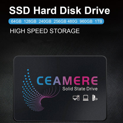 CeaMere 10-5PCS 2.5 SSD 480GB 512GB 1TB 120GB 240GB 256GB Disco Rígido Interno de Estado Sólido para Computador Grátis
