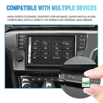 Cartão SD Sat Nav MyWay T1000-39240 Atualização Mapas Europa Marrocos 2025 para Citroen DS3 C3/C4/C5/C8 Dispatch Jumpy Carro GPS Navegação