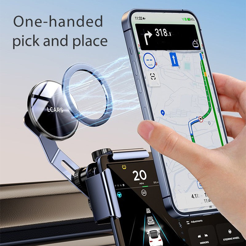 New Car Mount Holder for Tesla Model 3 Y with Strong Magnetic Alloy Base and Flexible Adjustable For Screen Stand car accessory