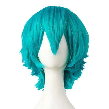 Cosplay wig with upturned hair ends and a wolf tail short hair style to choose from Synthetic fiber wig
