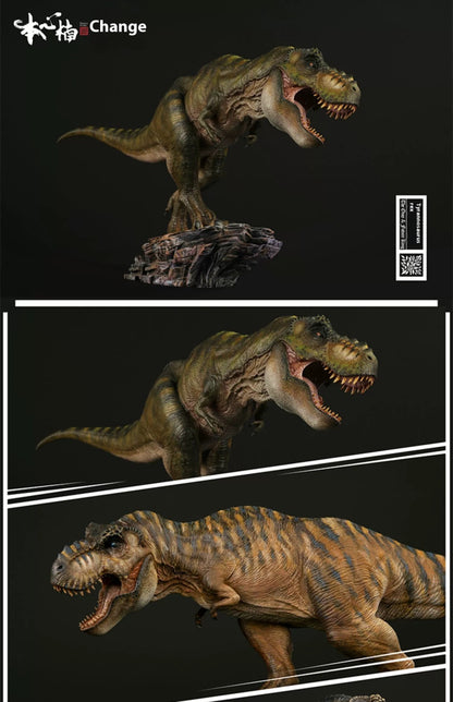 Tiranossauro Rex Eterno Rei Dinossauro Adulto e Infantil Modelo de Brinquedo Figura Enfeite de Mesa Coleção Presente de Festival Surpresa