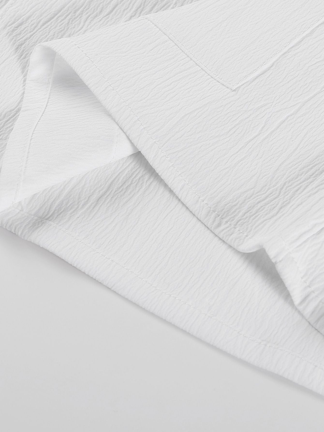 2025 Men's Casual Lapel Long Sleeve Shirts Tops Solid Loose Oversized T Shirt Men Cotton Linen Shirt Fashion Hawaiian Shirt Male