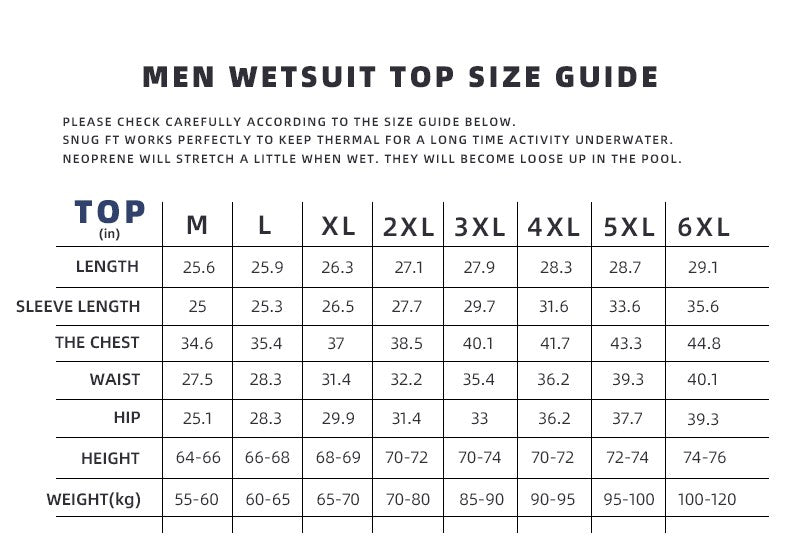 DEMMET Mens Swimwear Long Sleeve Rash Guard Swimming Surf T-Shirt UV Protection Quick Dry Beach Tight Surf Diving Clothes 120KG