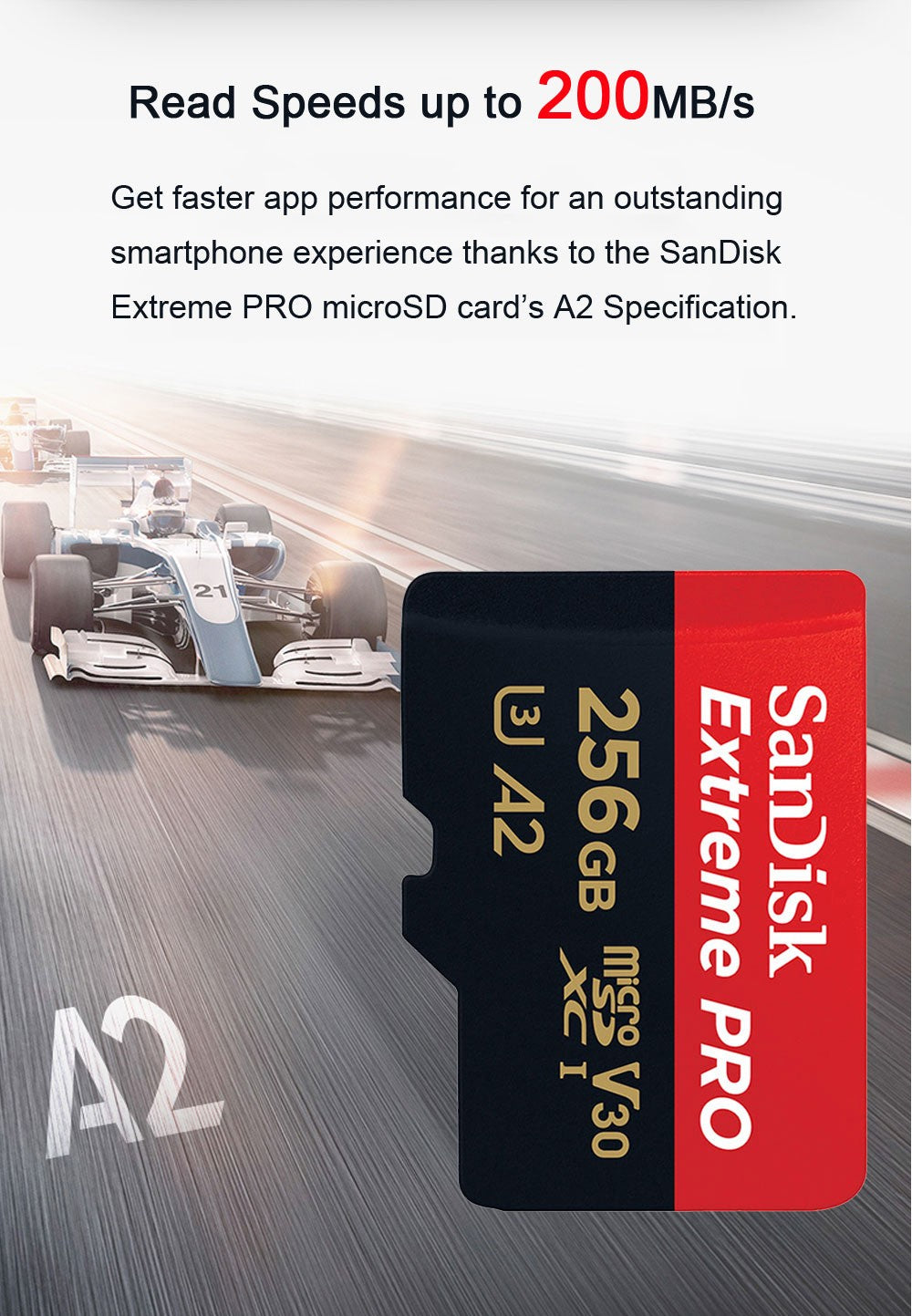 SanDisk Extreme PRO Memory Card 512GB Micro SD Card SDXC UHS-I 128GB 256GB 64GB U3 C10 V30 A2 4K TF Flash Card Adapter for DJI
