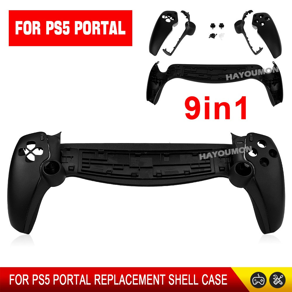 9 IN 1 Controller Housing Shell Case For PS Portal Front Back Plate Faceplate Cover Protective Replacement Shell for PS5 Portal