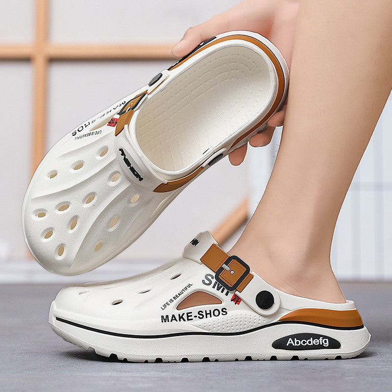 Sandals Men Beach Slippers Thick Sole Anti-Slip Sandals Water Shoes for Women Classic Mules Sneakers Sandal Outdoor