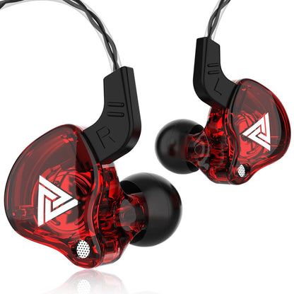 Newest QKZ AK6 Series 3.5mm In-Ear Earphone with Box Game Headset HIFI Bass Noise Cancelling Earbuds With Mic