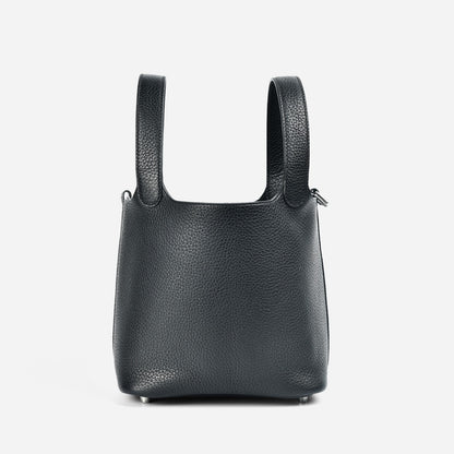 Mendy 22 CM Large size Top Quality Bucket Bags Women's Bag Lady Luxury Designer High End Bag TC Cowhide Golden Sliver