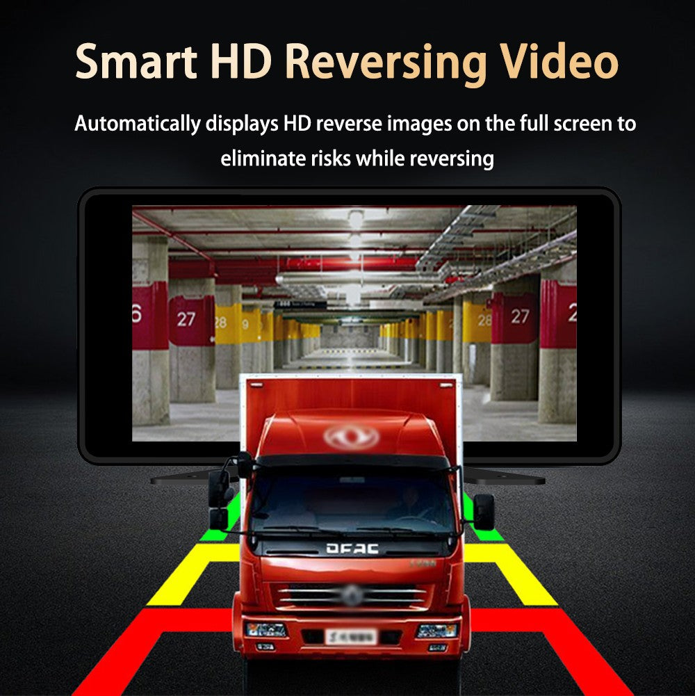 4 Channel 10.1 Inch Truck Bus Vehicle DVR MP5 With 4 PCS AHD 1080P Camera Surveillance Video Parking Recorder Monitor System Kit