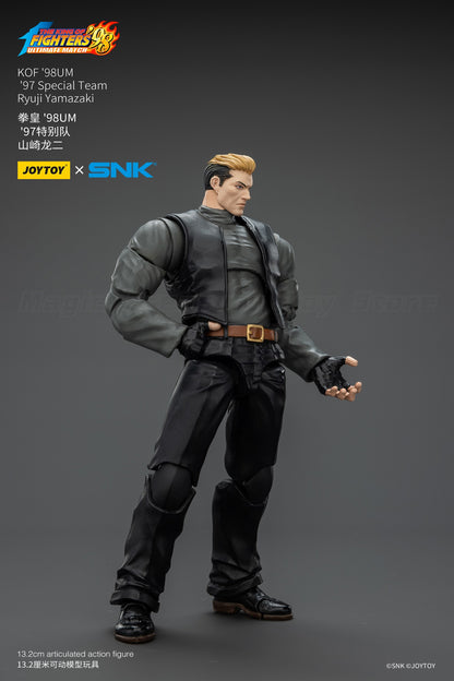 ?Pré-venda?Boneco de Ação Original JOYTOY 1/18 SNK KOF '98UM '97 Special Team Ryuji Yamazaki Presente Brinquedo