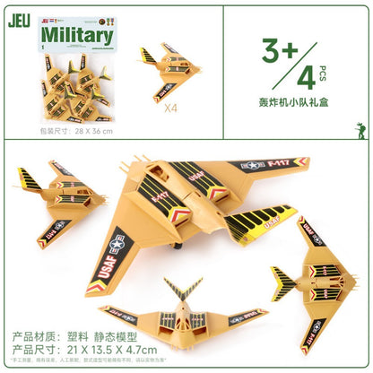 ViiKONDO Bonecos Soldados Exército Brinquedos Modelo Veículo Militar Acessórios Jogo de Guerra Tanque Radar Lançador de Mísseis Artilharia Caça Quartel Ponte