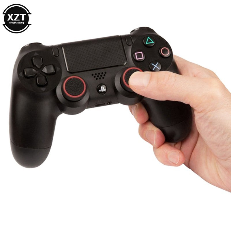 4pcs Silicone Thumb Stick Cover for Xbox 360/One PS4/PS3 PlayStation 4/3 Pro Game Controller Analog Grips Slim Thumbstick Case