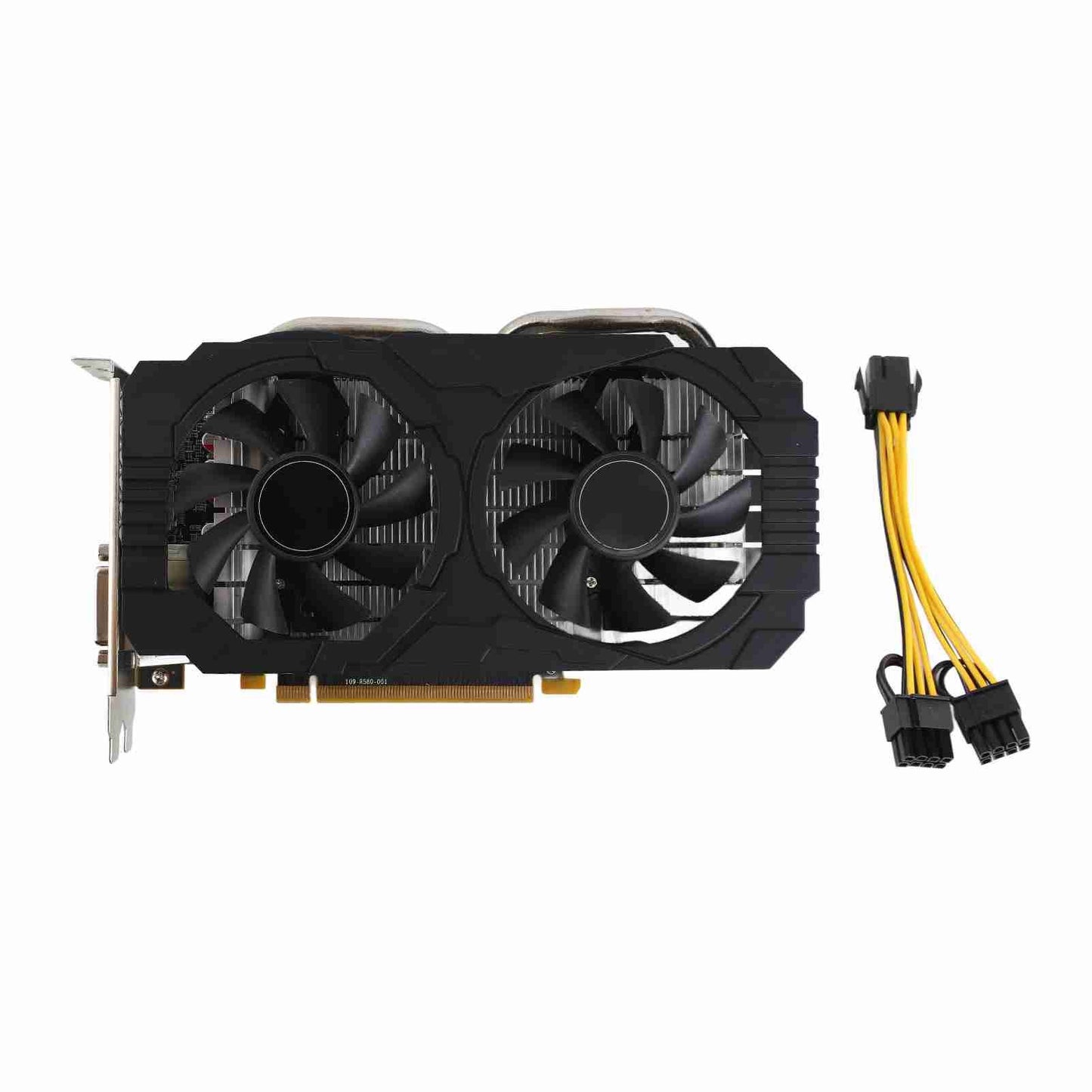 Gaming Graphics Card 2 Cooling Fans 16 PCI Express 3.0 256bit Support 8K   Graphics Card Good Performance for Office