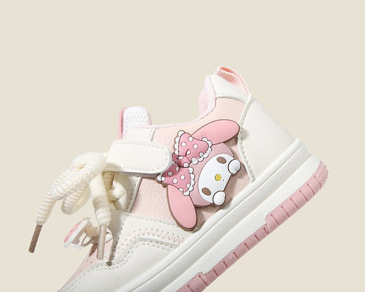 2025 Children's Casual Shoes Girls Comfortable Board Shoes Breathable Non Slip Running Shoes Sneakers