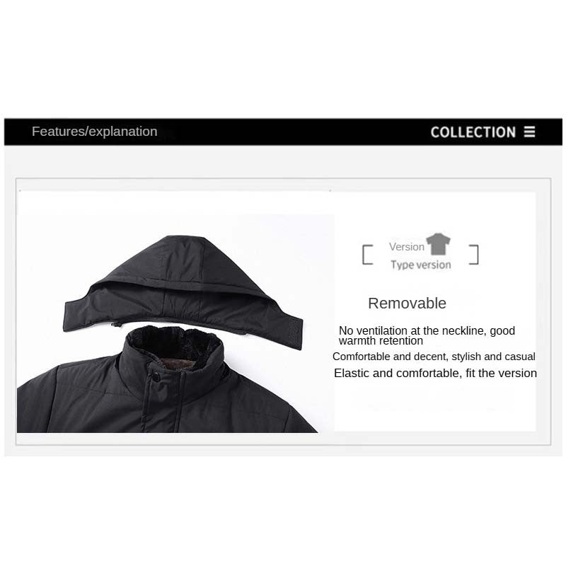 Conjunto Masculino de Pesca Corta-Vento e Quente para Uso Externo, Conjunto de Lã para Montanhismo, Jaqueta de Lã Grossa de Pelúcia para Inverno, Jaqueta Masculina com Capuz