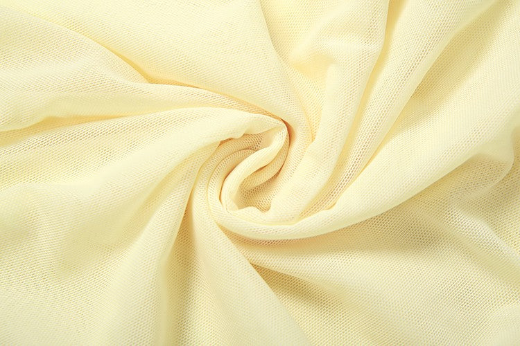 Nibber Summer Vacation Sexy See Through Dress+Shawl Women Ruched Side Ribbon Coquette Skinny Midnight Clubwear Party Bodycon