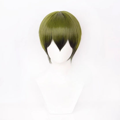 Anime Zenin Naoya Cosplay Costume Wig Earrings Jujutsu The Culling Game Uniform Halloween Carnival Party Role Playing Outfit
