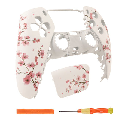 Replacement Front Shell with Touchpad For PS5 DualSense Controller BDM-010/020/030/040/050 Faceplate Housing DIY Custom Mod