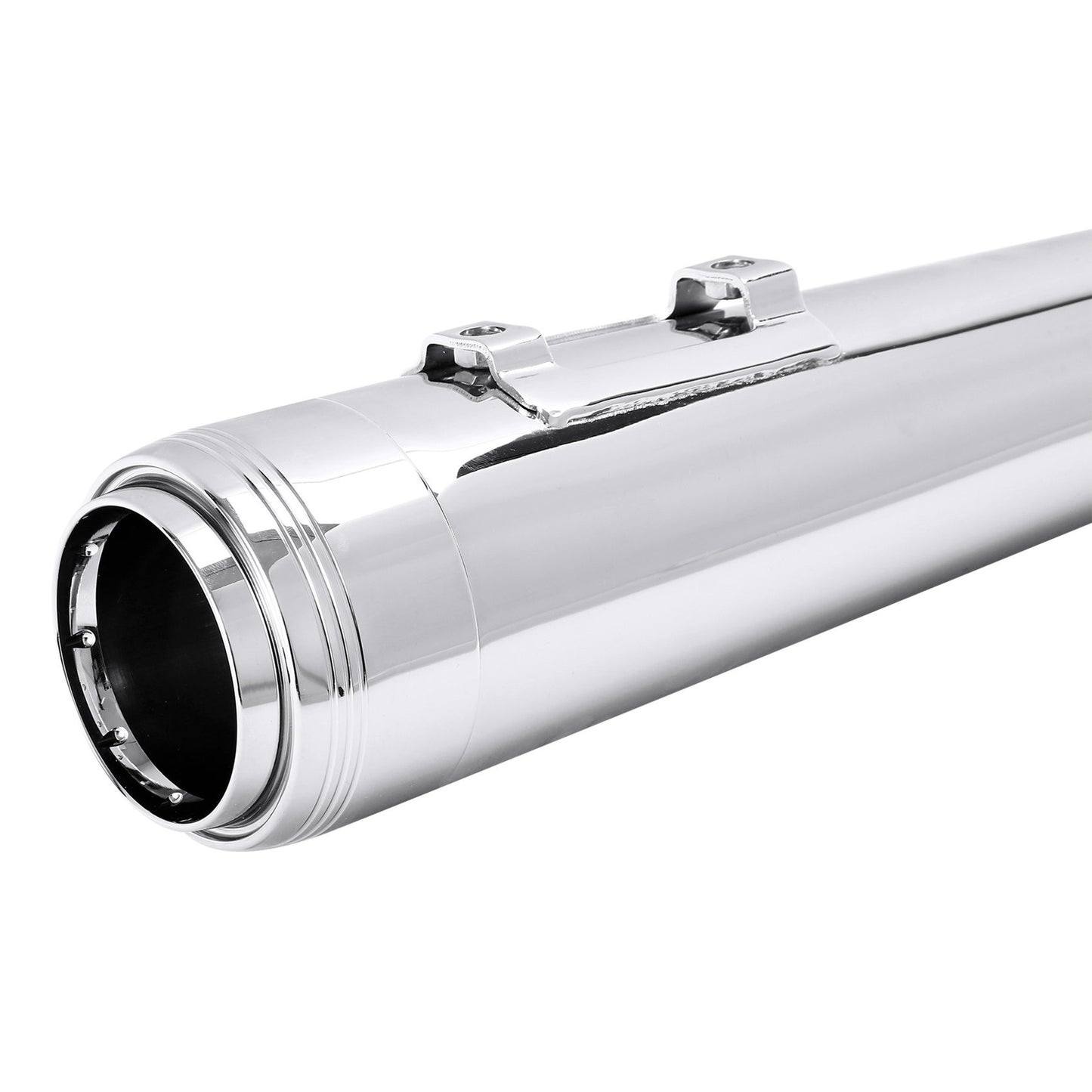 Motorcycle 4" Slip-on Mufflers Exhaust Pipes For Harley Touring Electra Street Glide 1995-2016