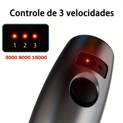 Miniesmeril, Kit de Ferramentas Rotativas com Acessórios para Ferramentas Rotativas, Multiferramenta Rotativa de 3 Velocidades para Projetos Artesanais e DIY.