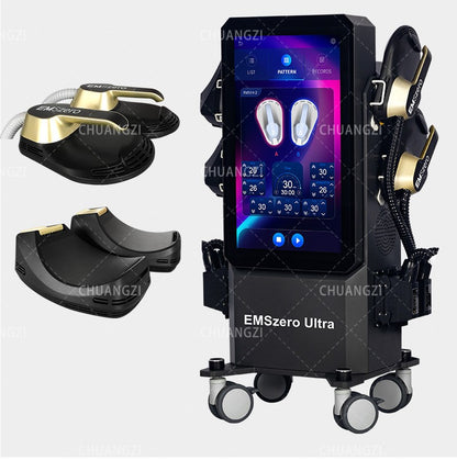 EMSzero Ultra Nova Machine Professional Body Sculpting 6500W EMSzero RF Muscle Stimulation Weight Loss Muscle Training