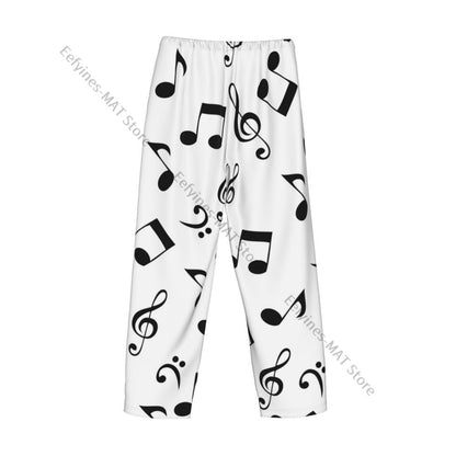 Cute Hedgehog Mens Pajamas Pyjamas Pants Lounge Pants Sleep Bottoms