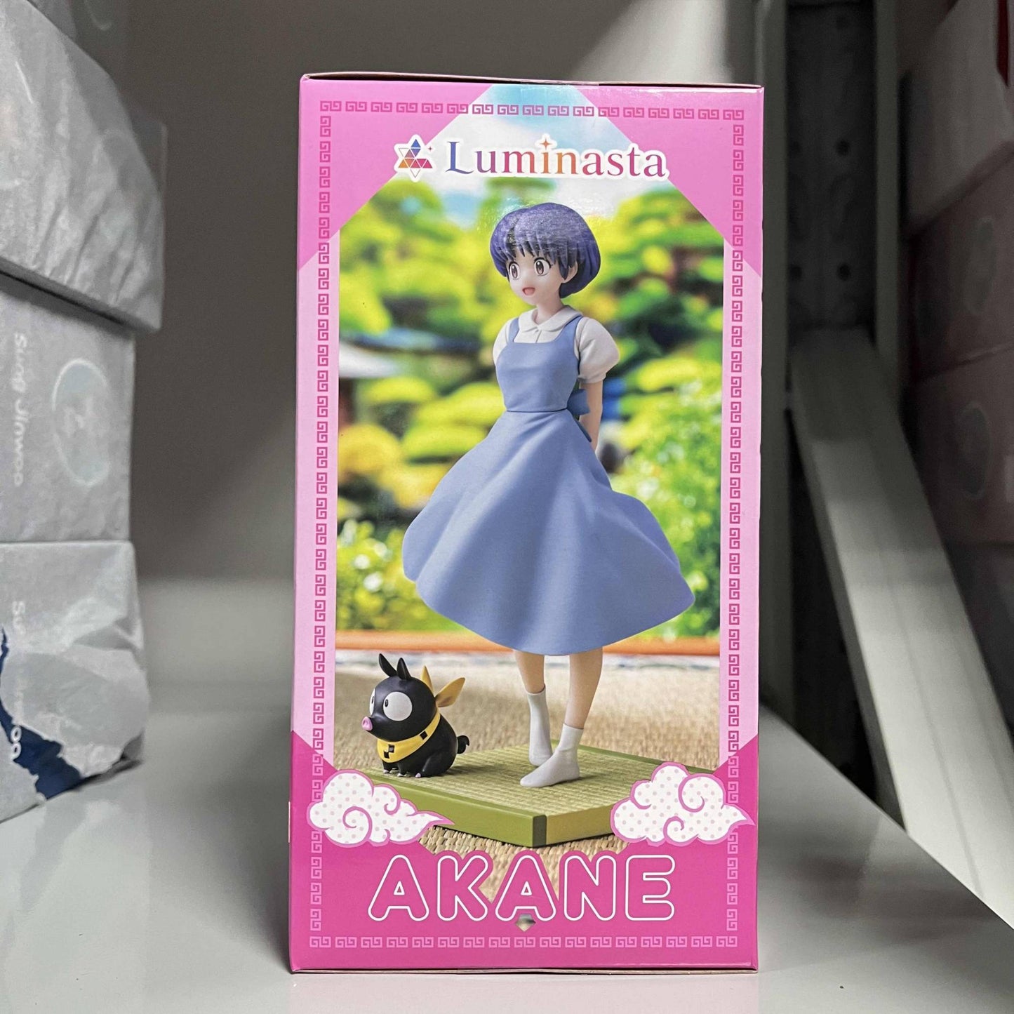 Original SEGA Ranma 1/2 Luminasta Shampoo Tendou Akane Saotome Ranma 19Cm Boneca Kawaii Action Figure PVC Modelo Brinquedos Colecionáveis
