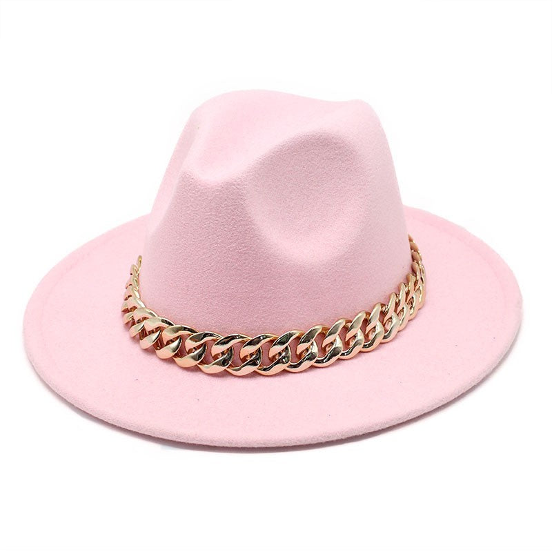 Conjuntos de 2 Peças para Mulheres com Bolsa Grande e Corrente, Chapéu Fedora, Moda 2022, Luxo, Festa, Casamento, Chapéu de Jazz ?????