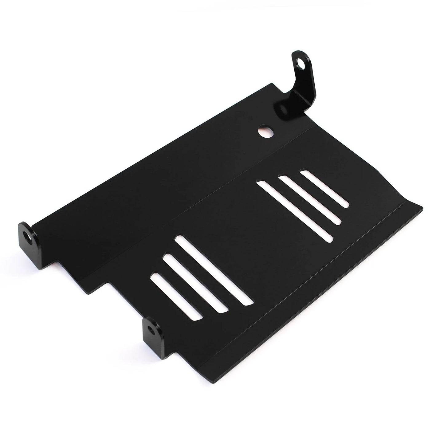 Protetor de Cárter de Moto para Harley Touring CVO Road Glide Street Glide FLTRXSE 2024-Posterior Preto/Prateado