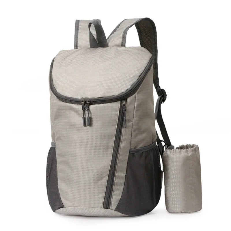 Portable Outdoor Ultra Light Backpack Foldable Storage Waterproof Men's and Women's Outdoor Hiking Cycling Camping Sports Bag