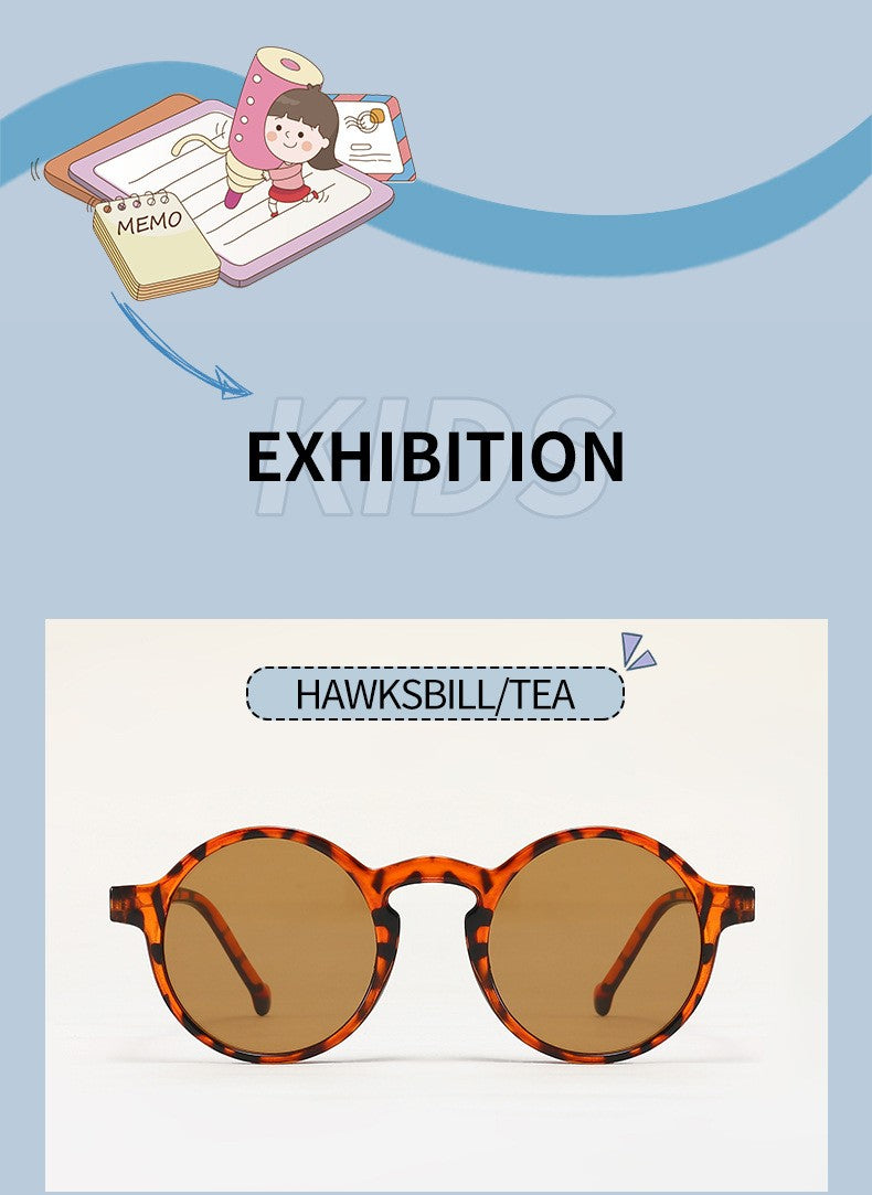 3PCS  Fashion  Glasses Trendy Running Volume Personalized UV400 Resistant Children's Sunglasses