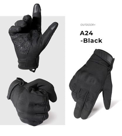 Luvas de Inverno Quentes para Motocicleta com Dedo Completo e Tela Sensível ao Toque para Motocross Ciclismo MTB à Prova de Vento Antiderrapante Equipamento de Proteção