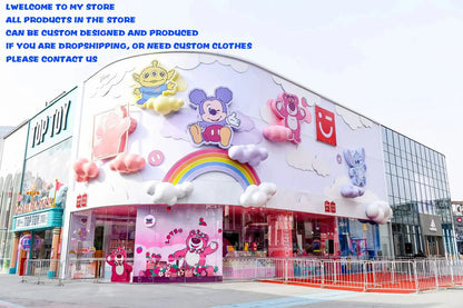 2025 Disney Dress Mickey Mouse Skating Skirt Women's Loose Breathable Comfortable Birthday Dress Fashion Casual Elegant Dress