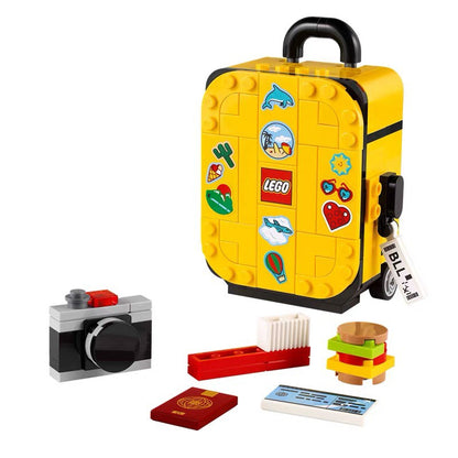 Lego 40817 Maleta Amarela Blocos de Montar Educacionais para Crianças Presente de Aniversário para Meninos e Meninas