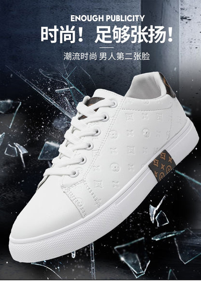 Brand Men Leather High-Top Skateboarding Shoes Men's Sneakers Male Flats Non-Slip Sport Shoes Zapatillas Hombre Mens Footwear