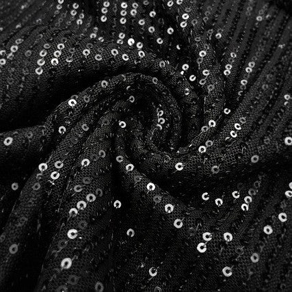 Plus Size Shiny Sequin Short A- Line Skirt High Waist Elastic Waist Conceals Belly Women's Casual Summer Polyester Midi Skirt